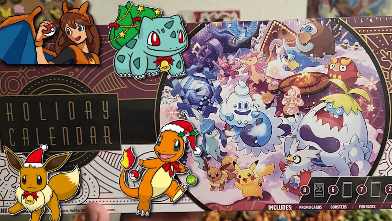 So Much Christmas Fun!! Opening a 2025 Holiday Calendar of Pokemon Cards! Pokemon Advent Calendar!