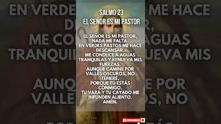  El Seor Es Mi Pastor Nada Me Faltar  Salmo 23 Corto Y Poderoso