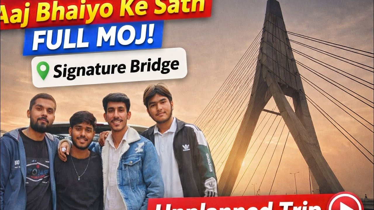 Day 22/365 Aj bhaiyo ke sath Full moj 😎