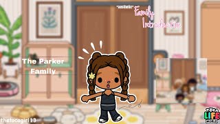 *AESTHETIC* family introduction! *FIRST VIDEO*🧑‍🧑‍🧒‍🧒📸 || * VOICED*🎙️ || Toca Boca