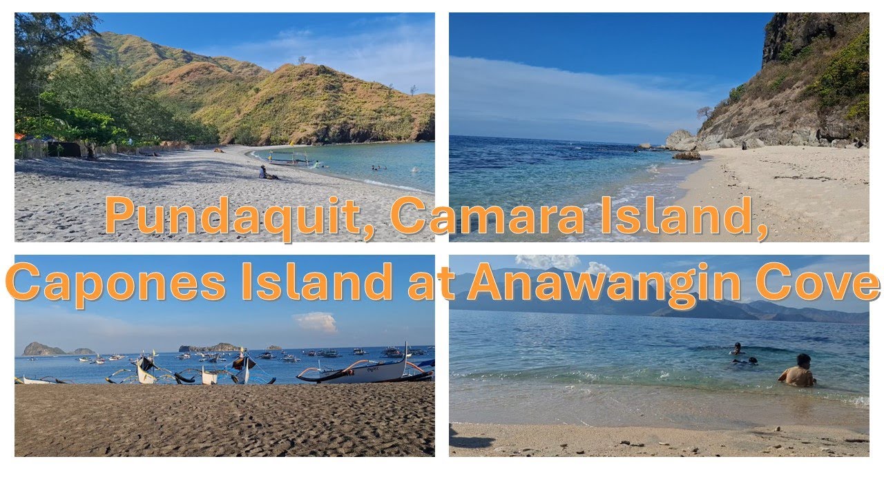 Pundaquit, Camara Island, Capones Island at Anawangin Cove Zambales