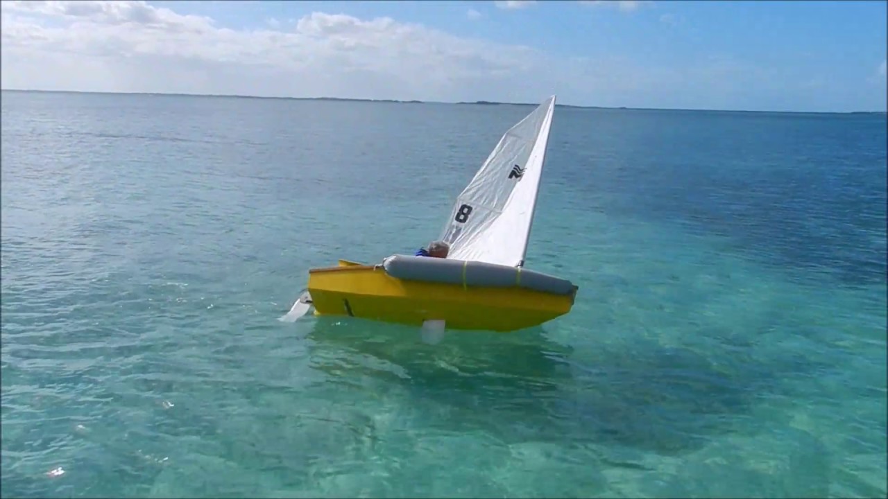 10ft Duo dinghy trial capsize