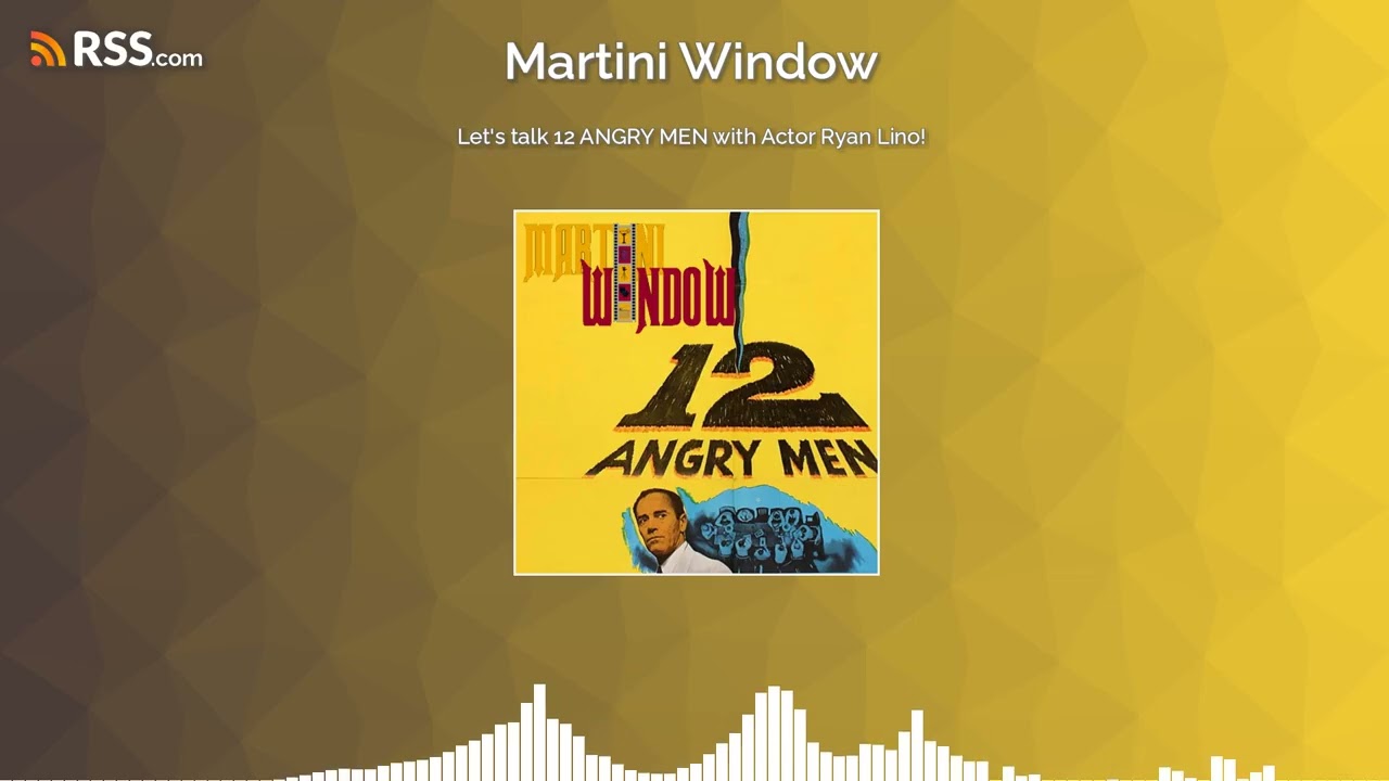 Let's talk 12 ANGRY MEN with Actor Ryan Lino!