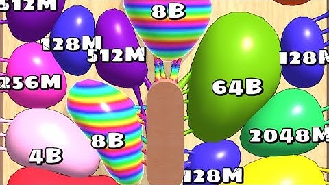 Blob Merge 3d | Mobile Game |GamePlay | ios android games | satisfying relaxing game ( Part 15 )