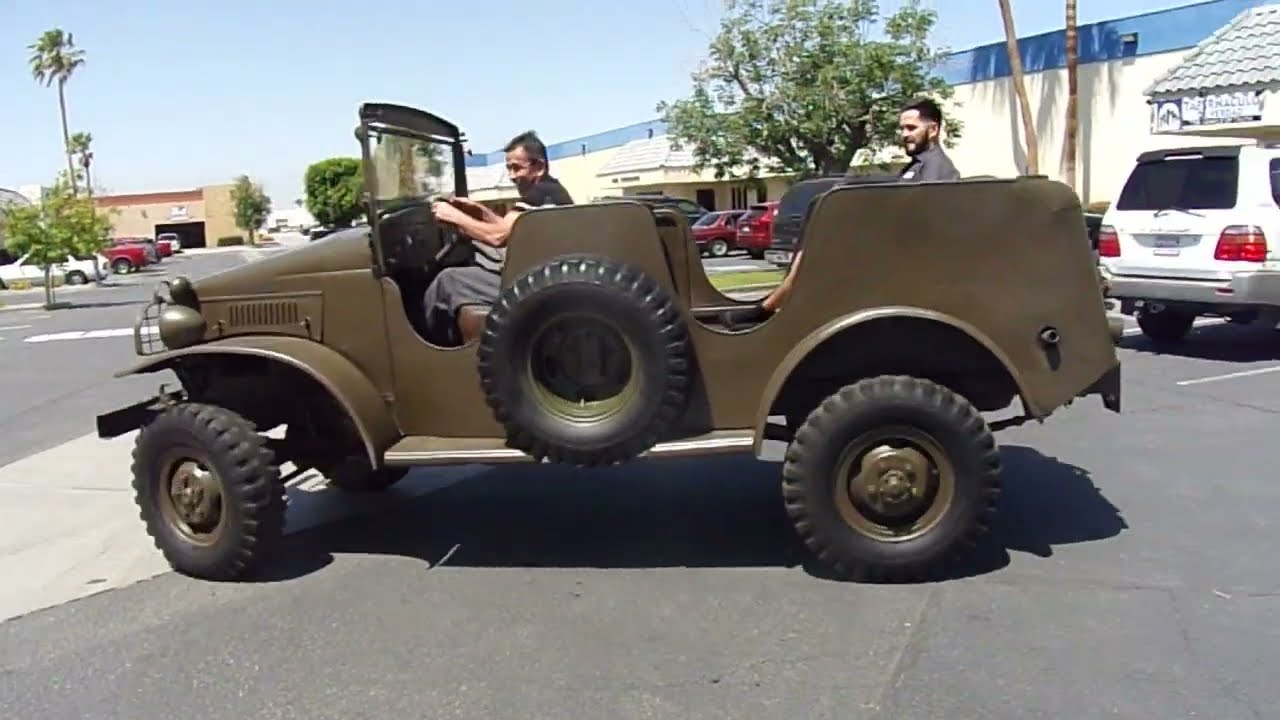 FOR SALE: 1941 Dodge WC-6 WWII Command Car, runs great, w/title, $26,500
