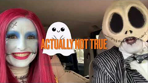Nightmare Before Christmas Drive Thru Jack and Sal...