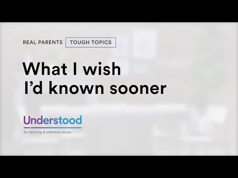 Advice for Parents of Kids With Learning Disabilities | Real Parents, Tough Topics