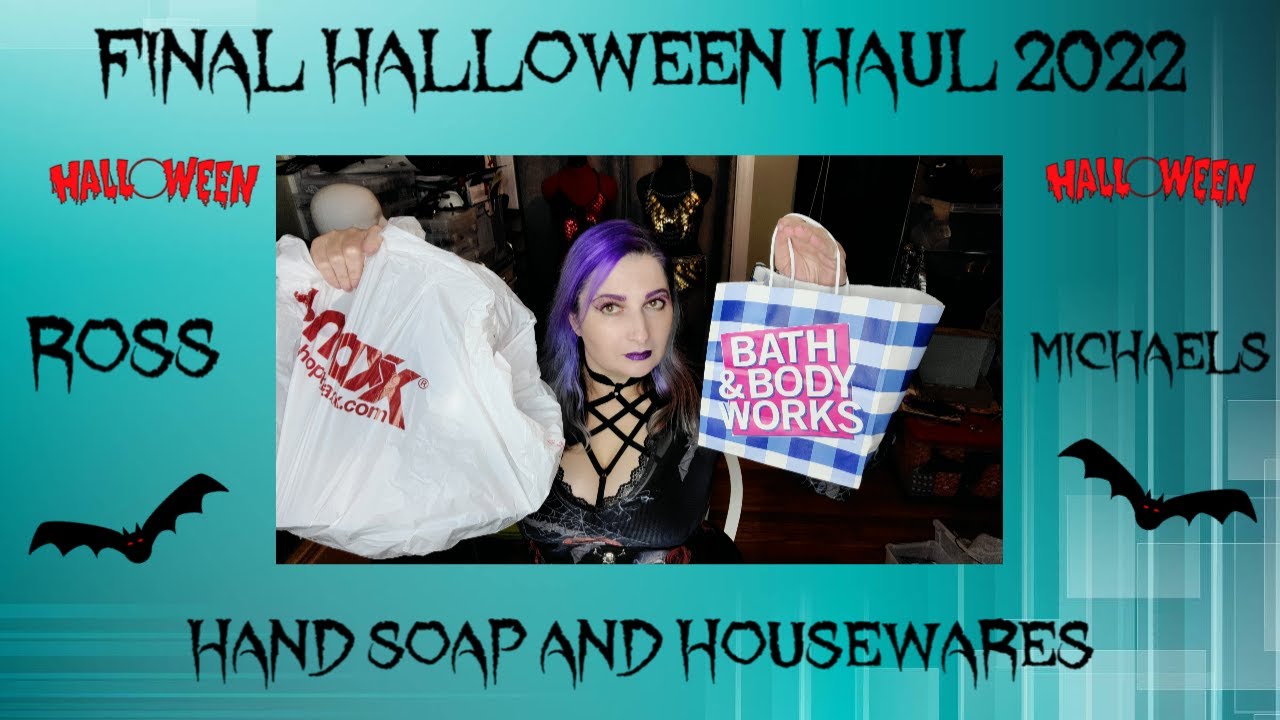 My last HALLOWEEN HAUL 2022 hand soap and housewares TJ MAX ROSS