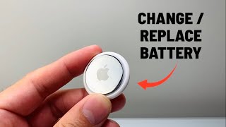 How To Change Replace Battery On Apple Airtag
