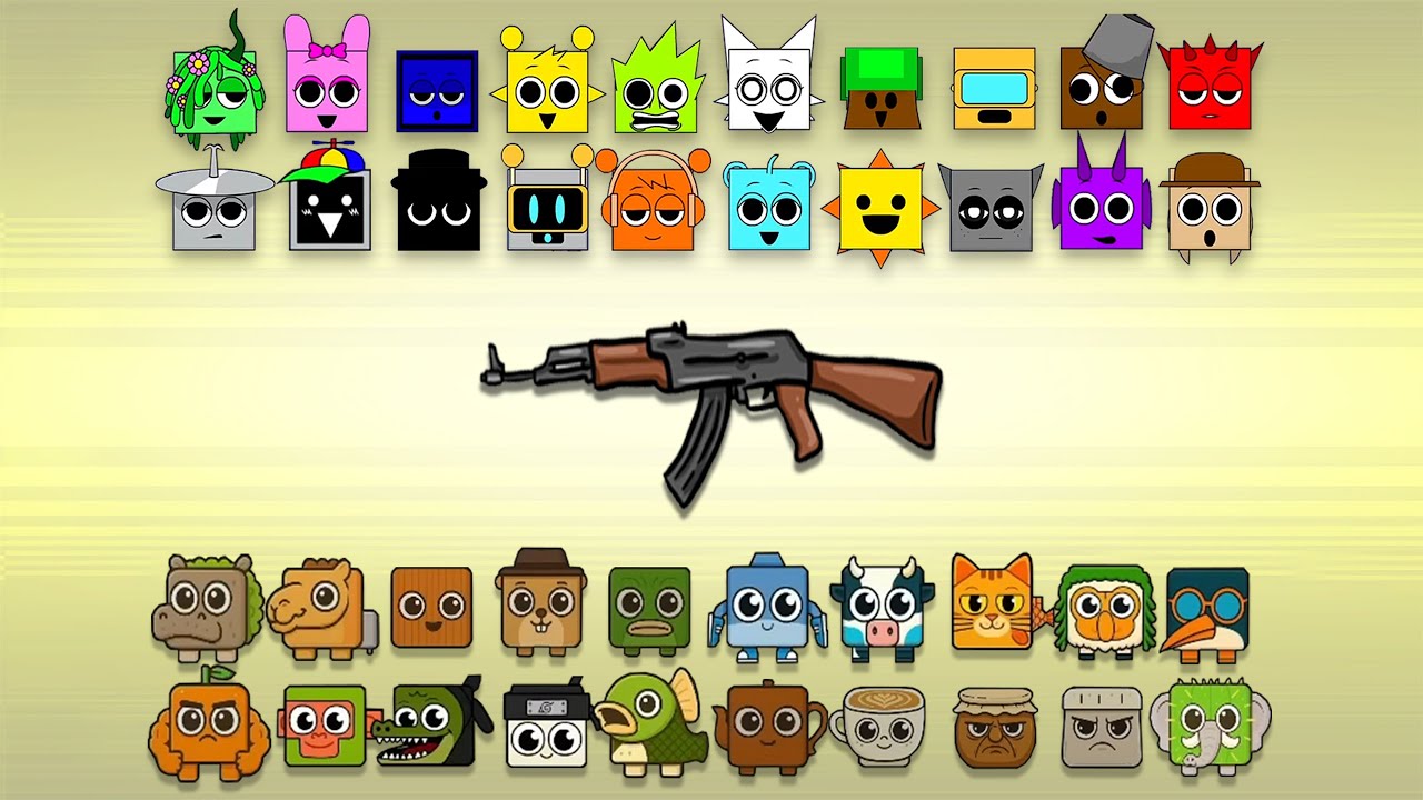 Sprunki VS Brainrot - The Ultimate Gun Battle!