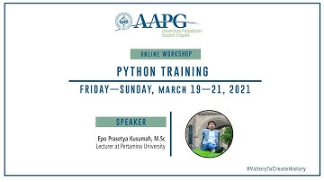 Workshop "Python Training" (Day 3) | AAPG Unpad SC 2021