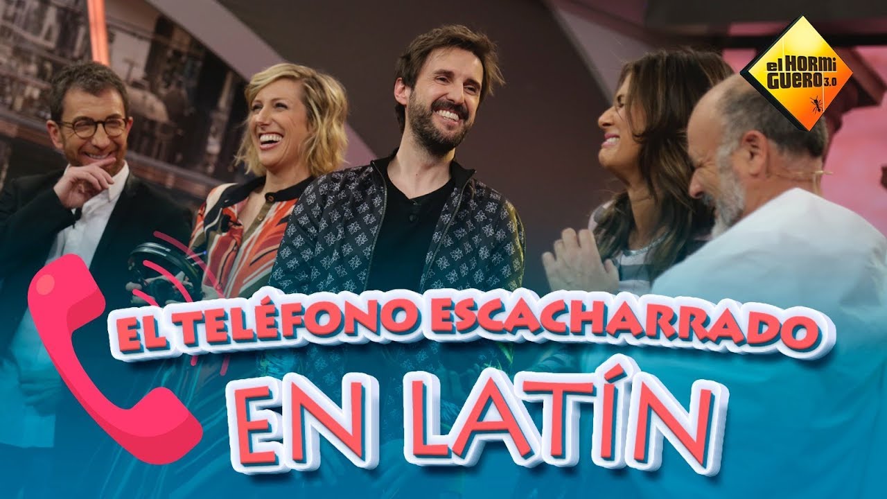 El teléfono escacharrado en Latín - El Hormiguero