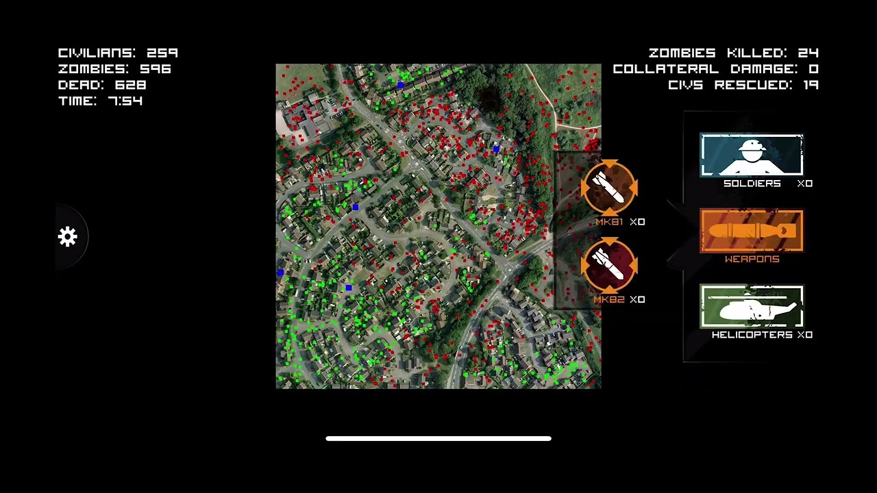 Playing Zombie Outbreak Simulator