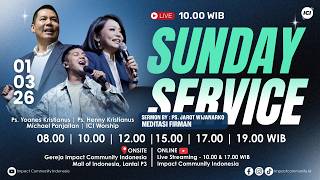 [LIVE] #1 IMPACT COMMUNITY INDONESIA | 01 MARET 2026 | 09.45 WIB | PS. YOANES \u0026 HENNY KRISTIANUS