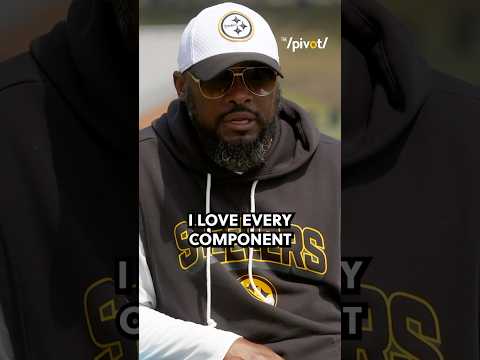 Mike Tomlin’s love affair with the game is black and white, no grey area. #mondaymotivation #nfl