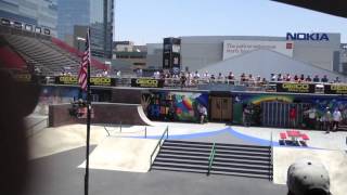Lizard King's huge ollie attempts: X Games 2012