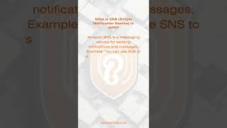 What is SNS (Simple Notification Service) in AWS #aws #clouds #sns #notification #shorts