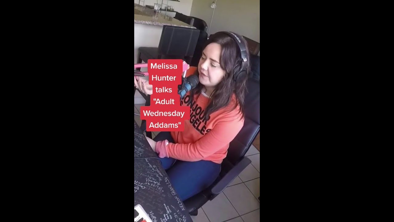 Melissa Hunter's viral web series 'Adult Wednesday Addams'