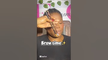 Quick and simple eyebrow tutorial  #makeup #eyebrowtutorial #browtutorial #makeuptutorial