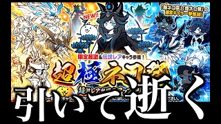 黒ルナーシャ狙いで超極ネコ祭引いて逝く。【にゃんこ大戦争】