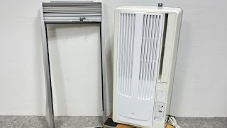 □ KOIZUMI コイズミ KAW-1682 ルームエアコン 窓用 2018年製 ウインド