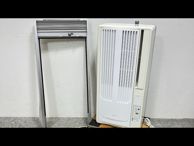 □ KOIZUMI コイズミ KAW-1682 ルームエアコン 窓用 2018年製 ウインド