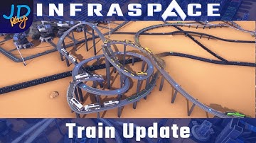 InfraSpace Trains and Path Visualization Update!