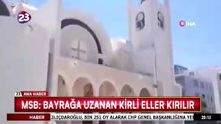 Msb: Bayrağa Uzanan Ki̇rli̇ Eller Kirilir