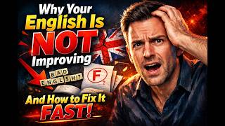 Why Your English Is NOT Improving And How to Fix It Fast