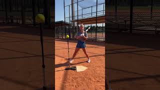 High tee: hitting drill if you drop the hands and get under every ball