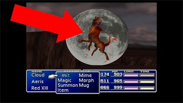 FF7 PS4 HD Remake - Red XIII Howling Moon Limit Break Improvement