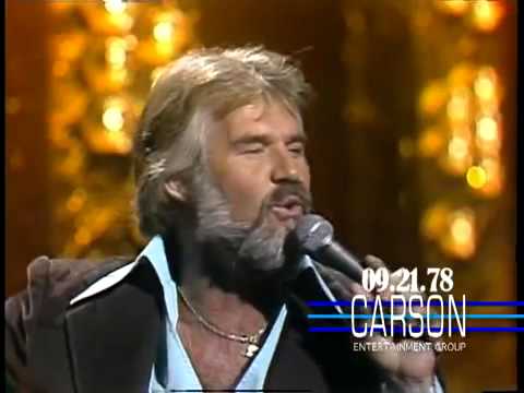 Video Kenny Rogers.  The Gambler (On Johnny Carson Show)