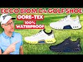 Ultimate comfort and quality ecco biom c4 boa  best waterproof golf shoe