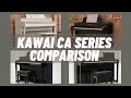Kawai CA Series Comparison (CA49, CA59, CA79, & CA99)