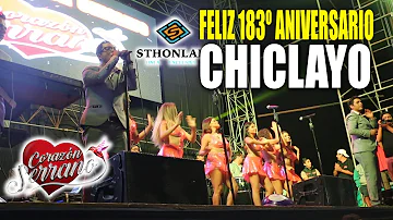 Hasta La Raiz CORAZON SERRANO  Exclusivo [ ANIVERSARIO DE CHICLAYO  ]  OFICIAL