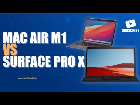 APPLE CHO RA MẮT MACBOOK AIR M1 - LIỆU CÓ ĐỦ MẠNH ĐỂ “HỦY DIỆT” MICROSOFT SURFACE PRO X