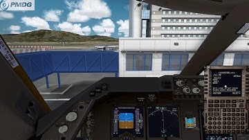 Load a route without using Datalink login in PMDG 747-8/747-400