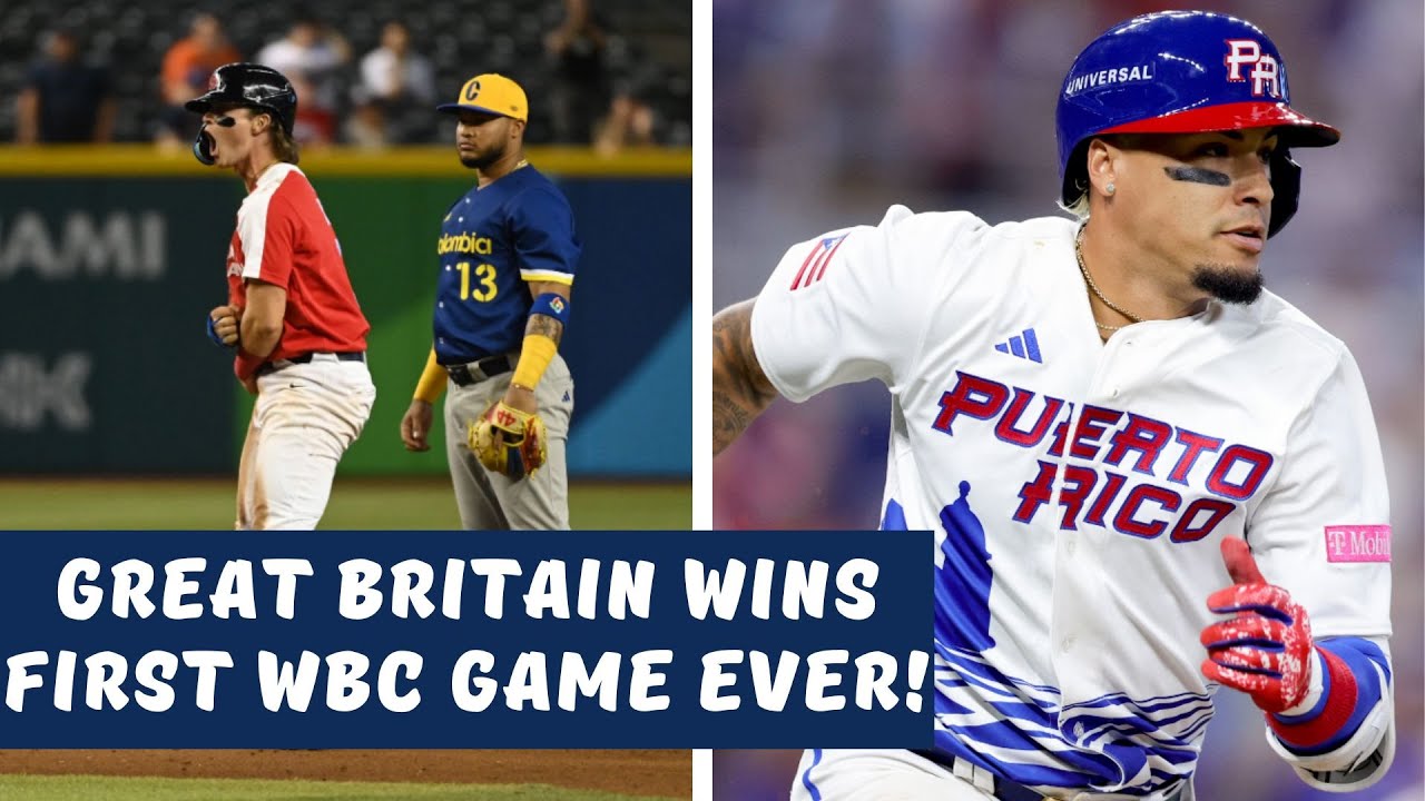 History For Great Britain + Javy Baez Thriving in the World Baseball  Classic for Puerto Rico! 