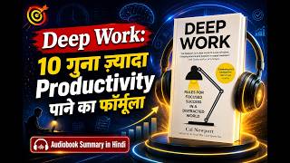 🎯10x Focus और Productivity बढ़ाने का सीक्रेट DeepWork in Hindi