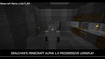Minecraft Alpha v1.0 Longplay - E192 (R16) - Building a Treasury
