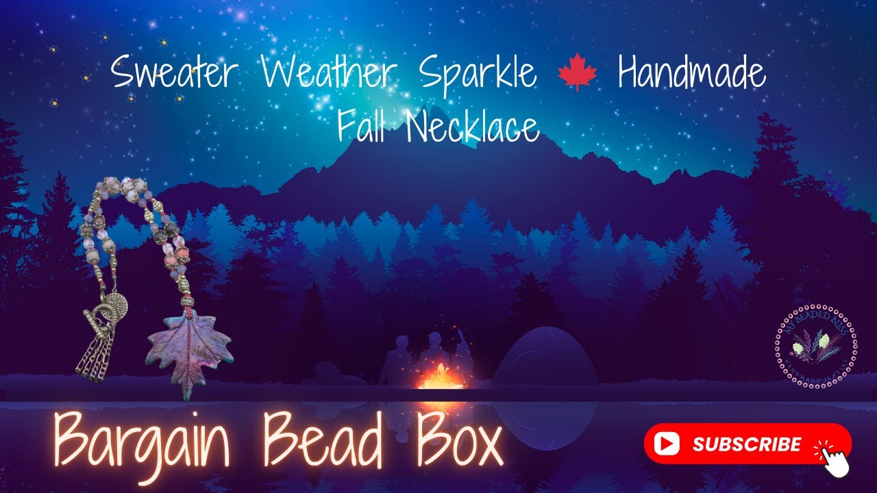 From Unboxing to Necklace | September 2025 Bargain Bead Box