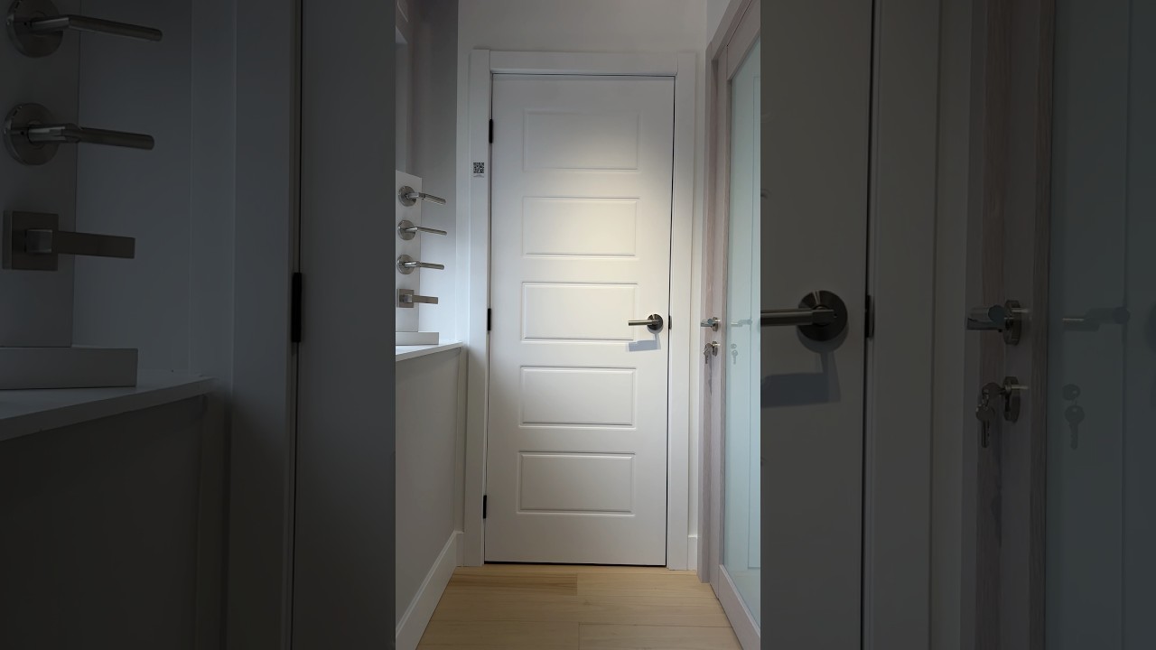 Upgrade Your Space with the Slant Laminated Interior Door