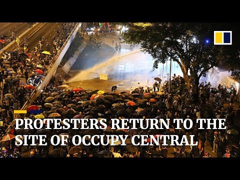 Protesters return to main site of Occupy Central