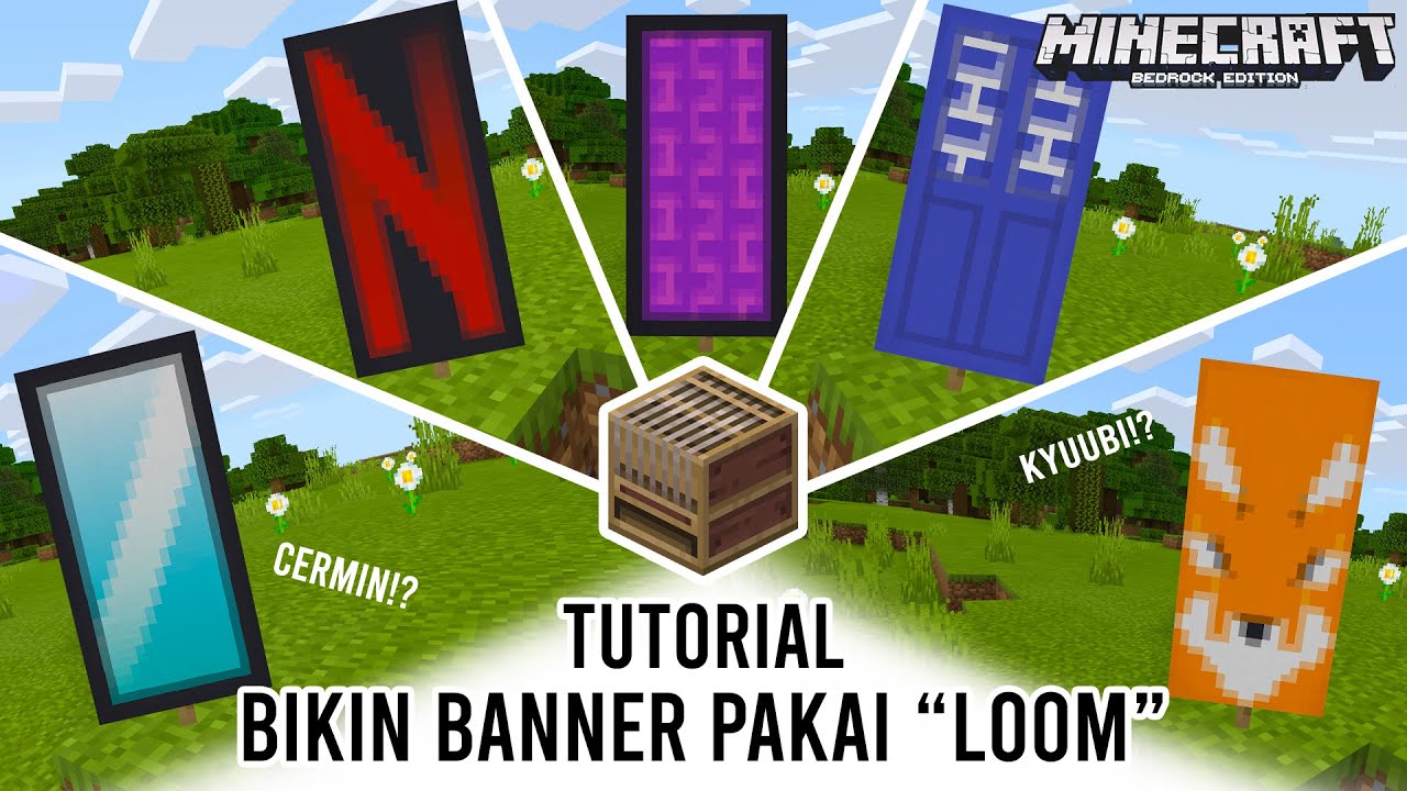 CARA BIKIN BANNER KEREN | Minecraft Indonesia - YouTube