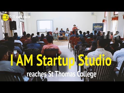 I AM Startup Studio at St.Thomas College Ranni discussed on possibilities of social entrepreneurship