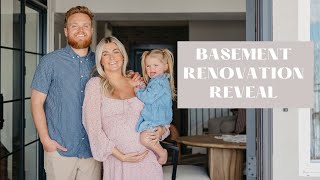 LINDSAY&#39;S BASEMENT REVEAL*RENOVATION