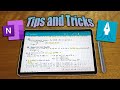 Tips and Tricks for Taking Notes on Tab S6 2020 | OneNote + Squid