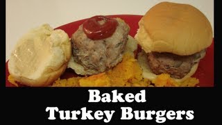 58 ★ eating healthy: baked turkey burgers