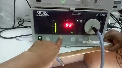 ADDLER STORZ XENON 300 LIGHT SOURCE