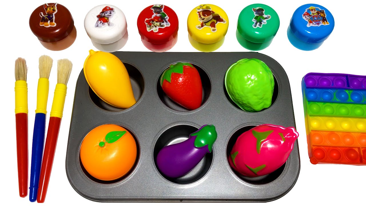 Satisfying Video l How to Make Glitter Lollipop AND Rainbow Brush FOR